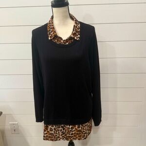 Adrianna Papell Sweater/Blouse NWOT Size XL